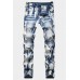 Men's Washed Distressed Straight Leg Jeans Men's Washed Distressed Straight Leg Jeans