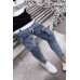 Men's Pocketed Slim Fit Skinny Jogger Jeans Men's Pocketed Slim Fit Skinny Jogger Jeans