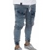 Men's Pocketed Slim Fit Skinny Jogger Jeans Men's Pocketed Slim Fit Skinny Jogger Jeans