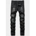 Men's Splash Paint Distressed Slim-fit Jeans Men's Splash Paint Distressed Slim-fit Jeans