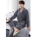 Grey Flannel Waffle Pajamas Set Grey Flannel Waffle Pajamas Set