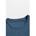 Blue DAD BOD Slim-fit Crew Neck Men's T-shirt Blue DAD BOD Slim-fit Crew Neck Men's T-shirt