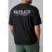 Black EMBRACE DEFINITELY Drop Sleeve Men's Oversized Tee Black EMBRACE DEFINITELY Drop Sleeve Men's Oversized Tee