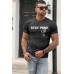 Black Stay Punk Skull Graphic Print Slim Fit Men's T-shirt Black Stay Punk Skull Graphic Print Slim Fit Men's T-shirt