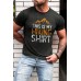 Gray This Is My Hiking Shirt Graphic Print Short Sleeve Men's T Shirt Gray This Is My Hiking Shirt Graphic Print Short Sleeve Men's T Shirt