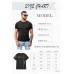 Gray SEVEN Car Graphic Print Slim Fit Men's T Shirt Gray SEVEN Car Graphic Print Slim Fit Men's T Shirt