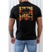 Black SURFING Plant Graphic Print Muscle Fit Men's Graphic Tee Black SURFING Plant Graphic Print Muscle Fit Men's Graphic Tee