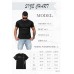 Black SURFING Plant Graphic Print Muscle Fit Men's Graphic Tee Black SURFING Plant Graphic Print Muscle Fit Men's Graphic Tee