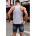 Gray Headphone Letter Print O-neck Men's Graphic Tank Top Gray Headphone Letter Print O-neck Men's Graphic Tank Top